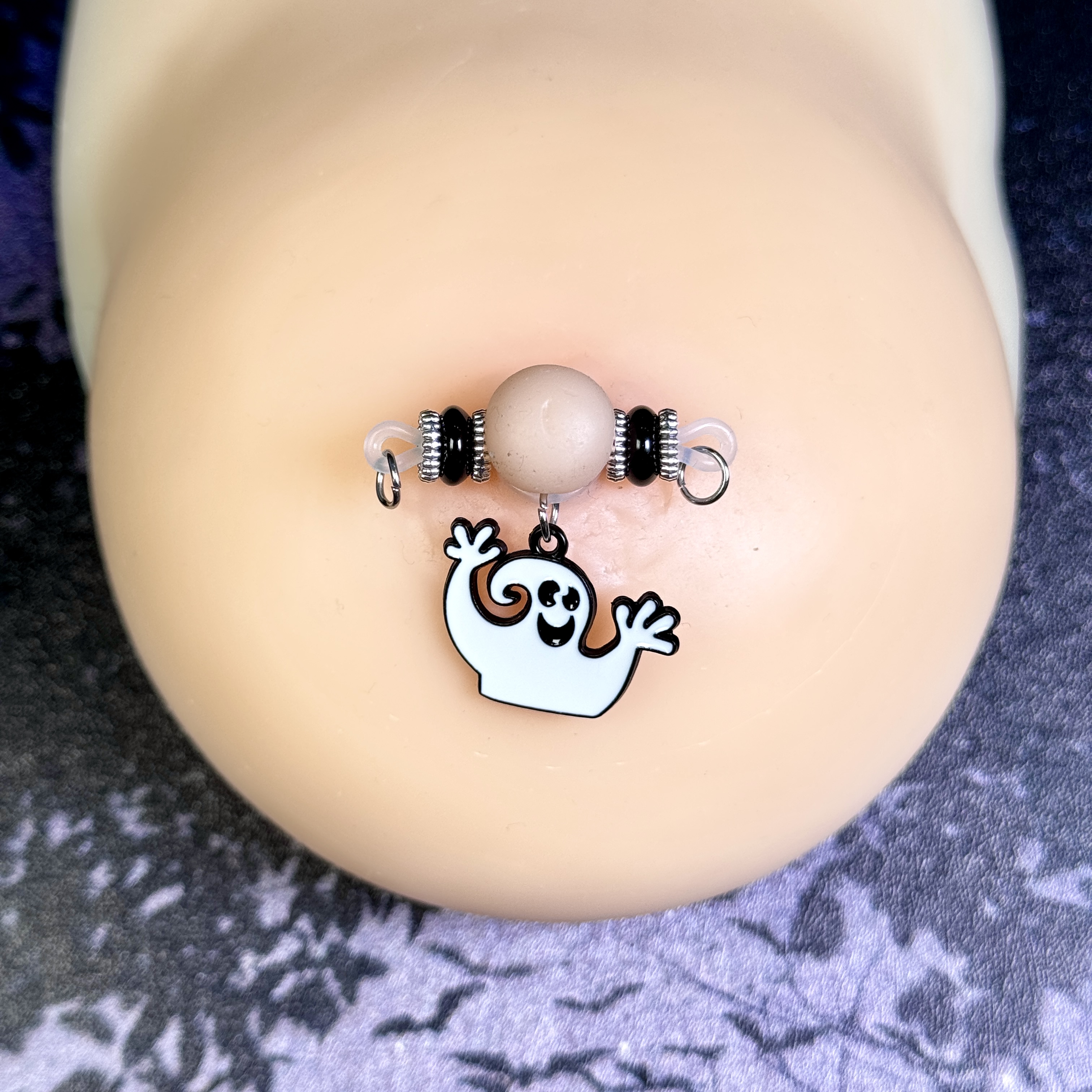 Spooky Ghost No-Piercing Nipple Clamps
