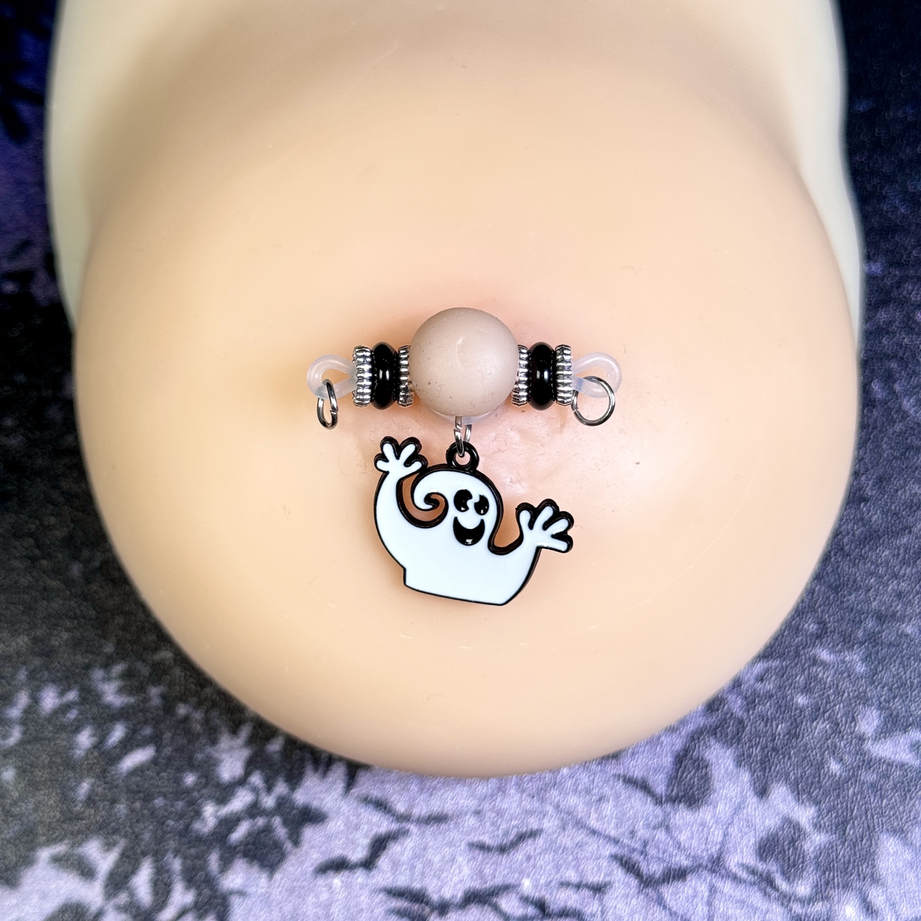 Spooky Ghost No-Piercing Nipple Clamps