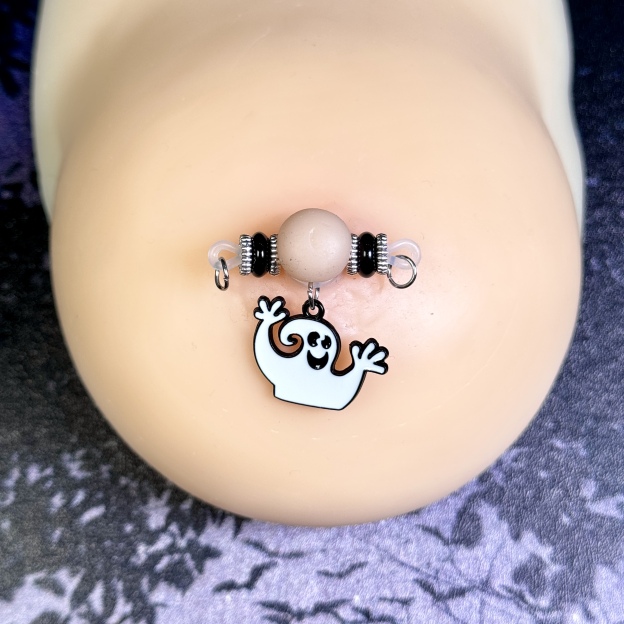 Spooky Ghost No-Piercing Nipple Clamps