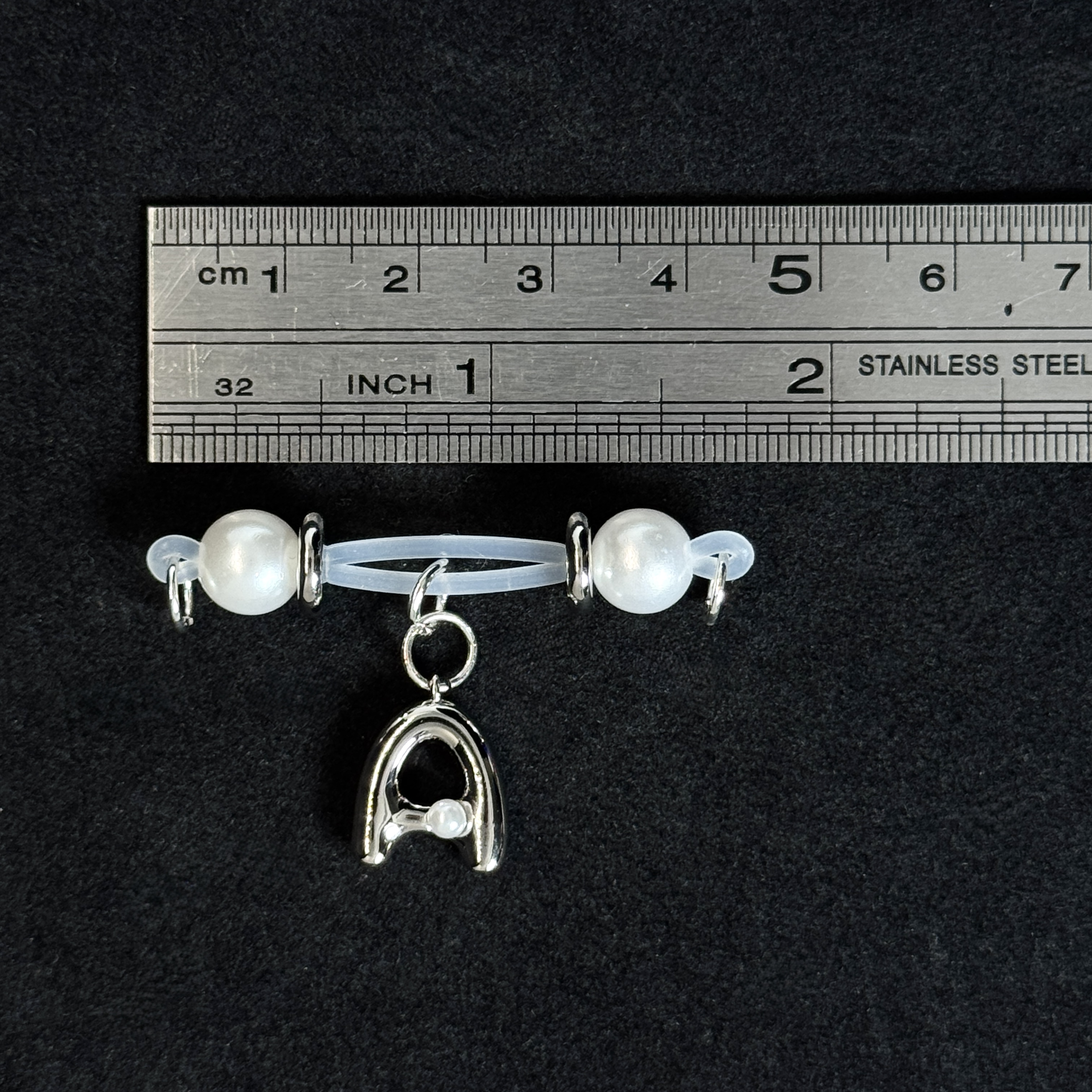 Gold & Silver Pearl Bar Set