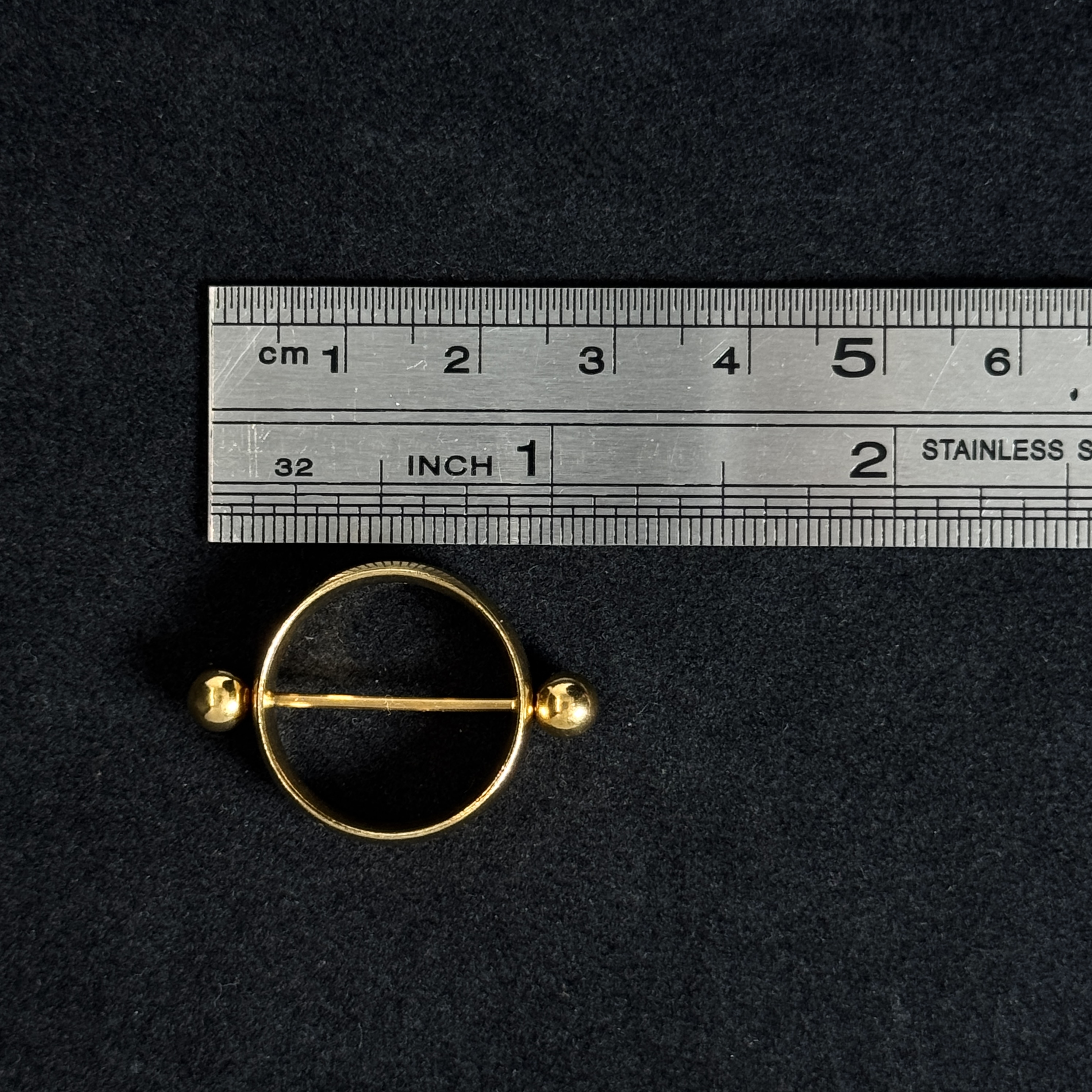 Golden Halo Barbell