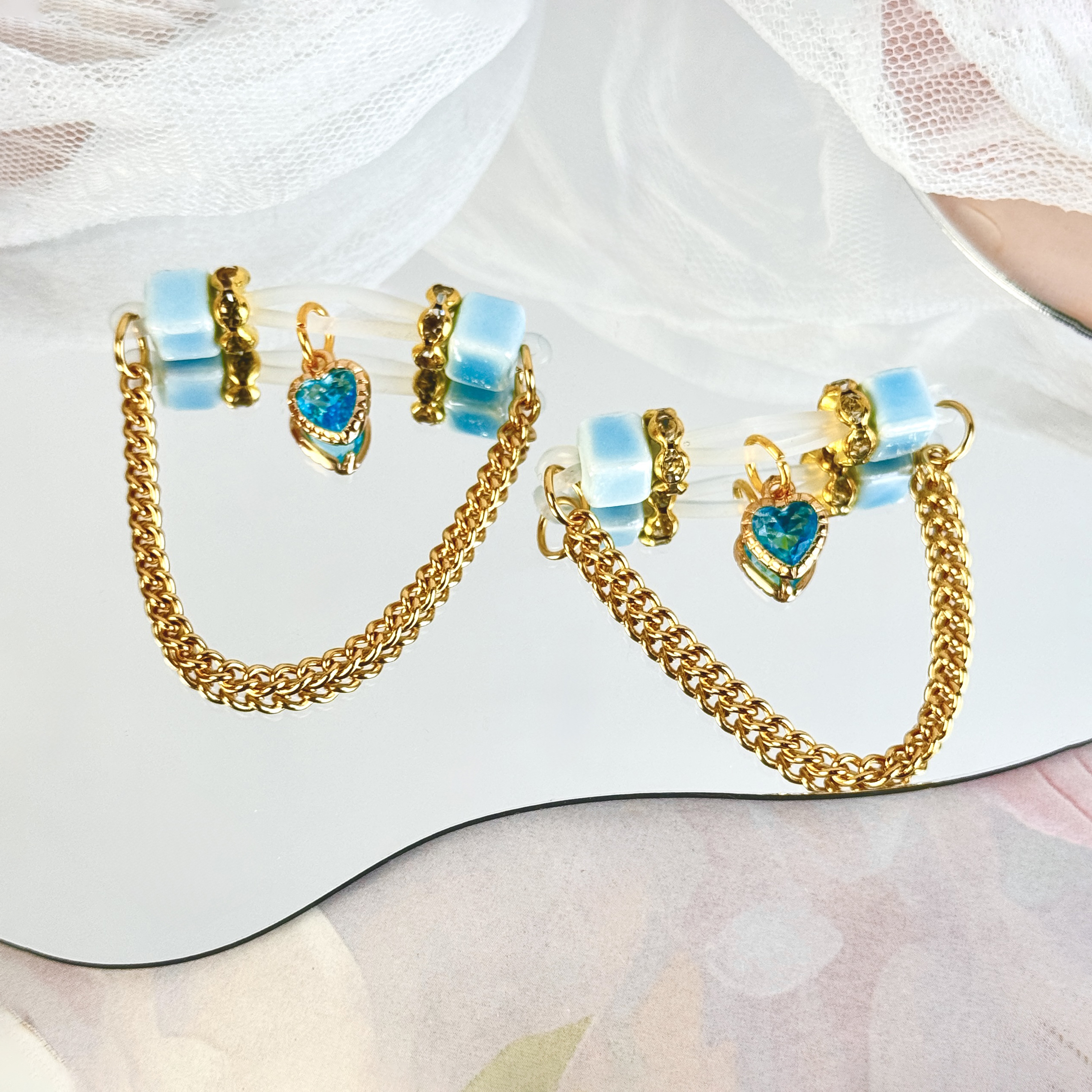 Diamond Heart Chain