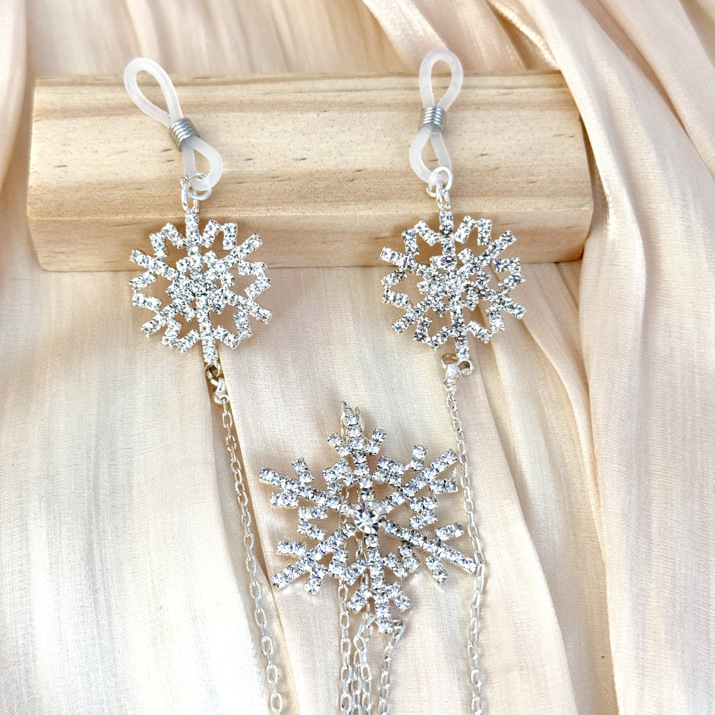 Crystal Snowflake Body Chain