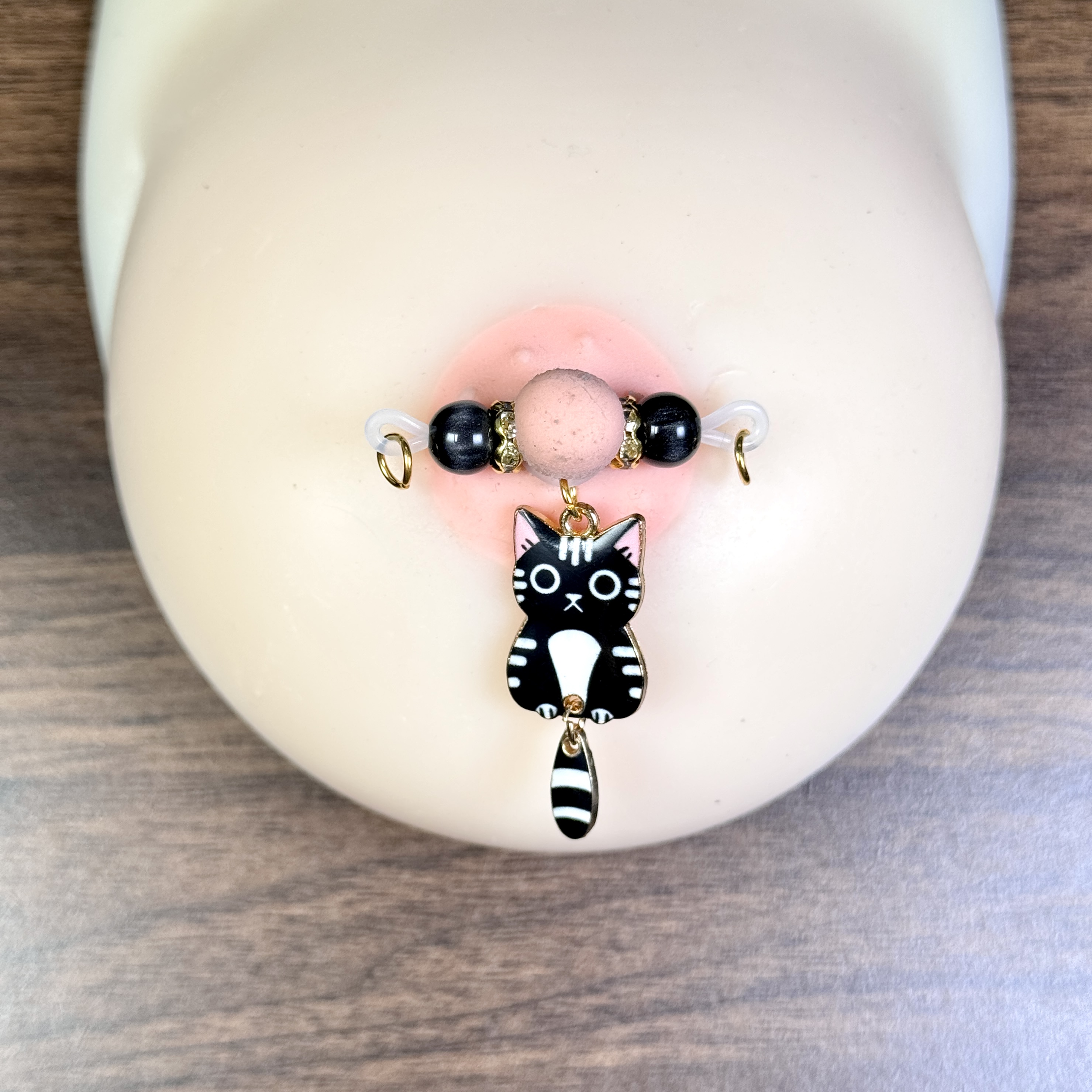 Midnight Kitty Nipple Clips