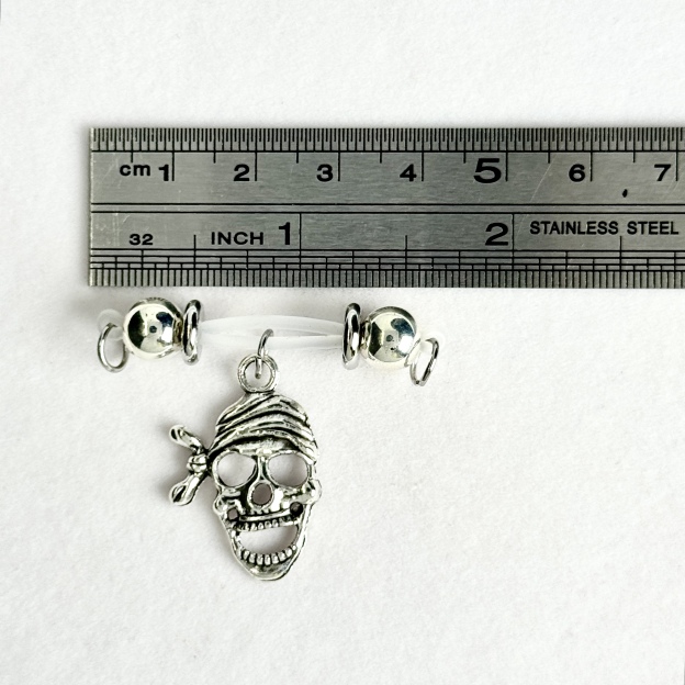 Masked Skull Nipple Clamps