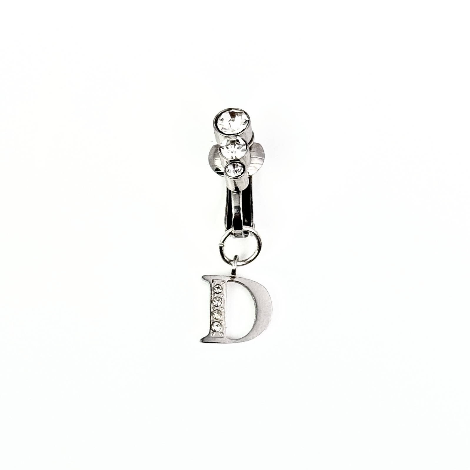 Custom Personalized Letter 'D' Navel Jewelry