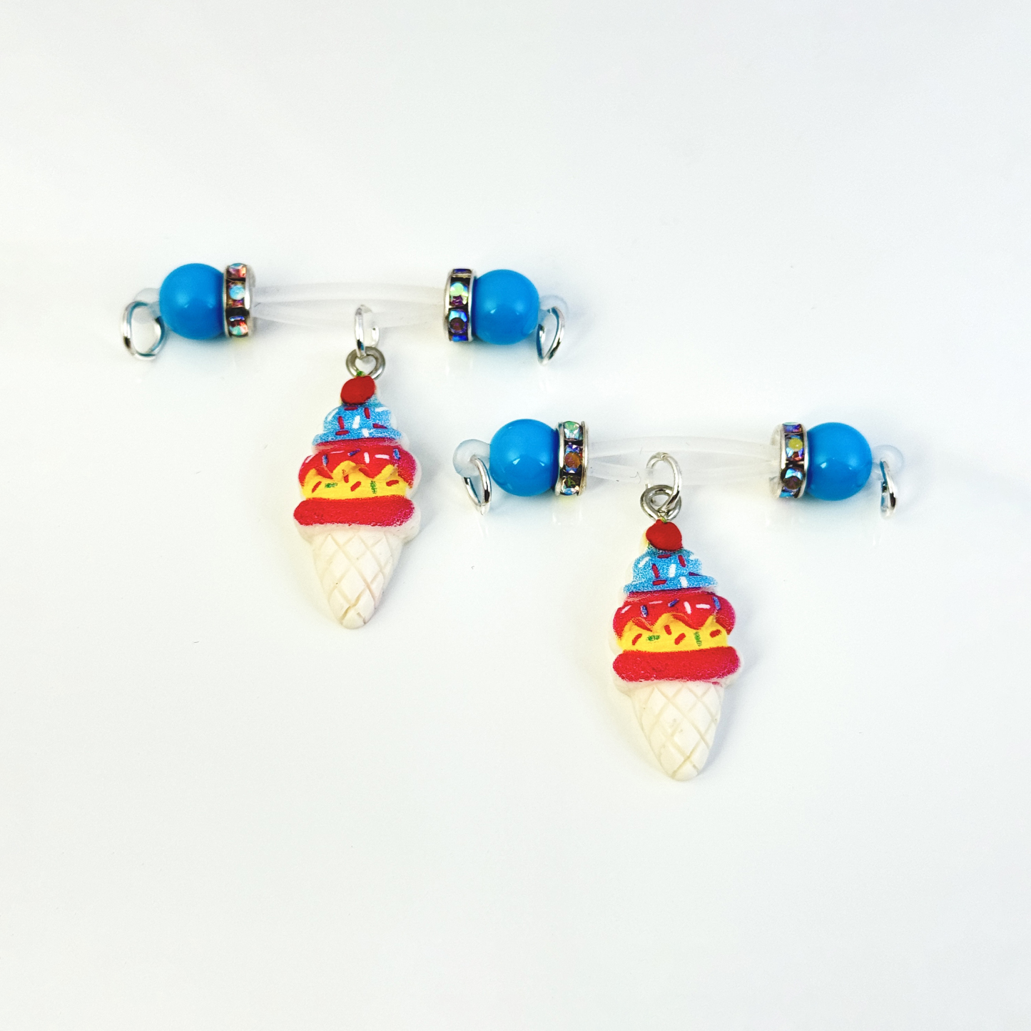 Ice Cream Charm Nipple Clamps