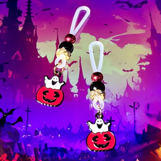 Pumpkin Ghost Non-Piercing Nipple Clamp