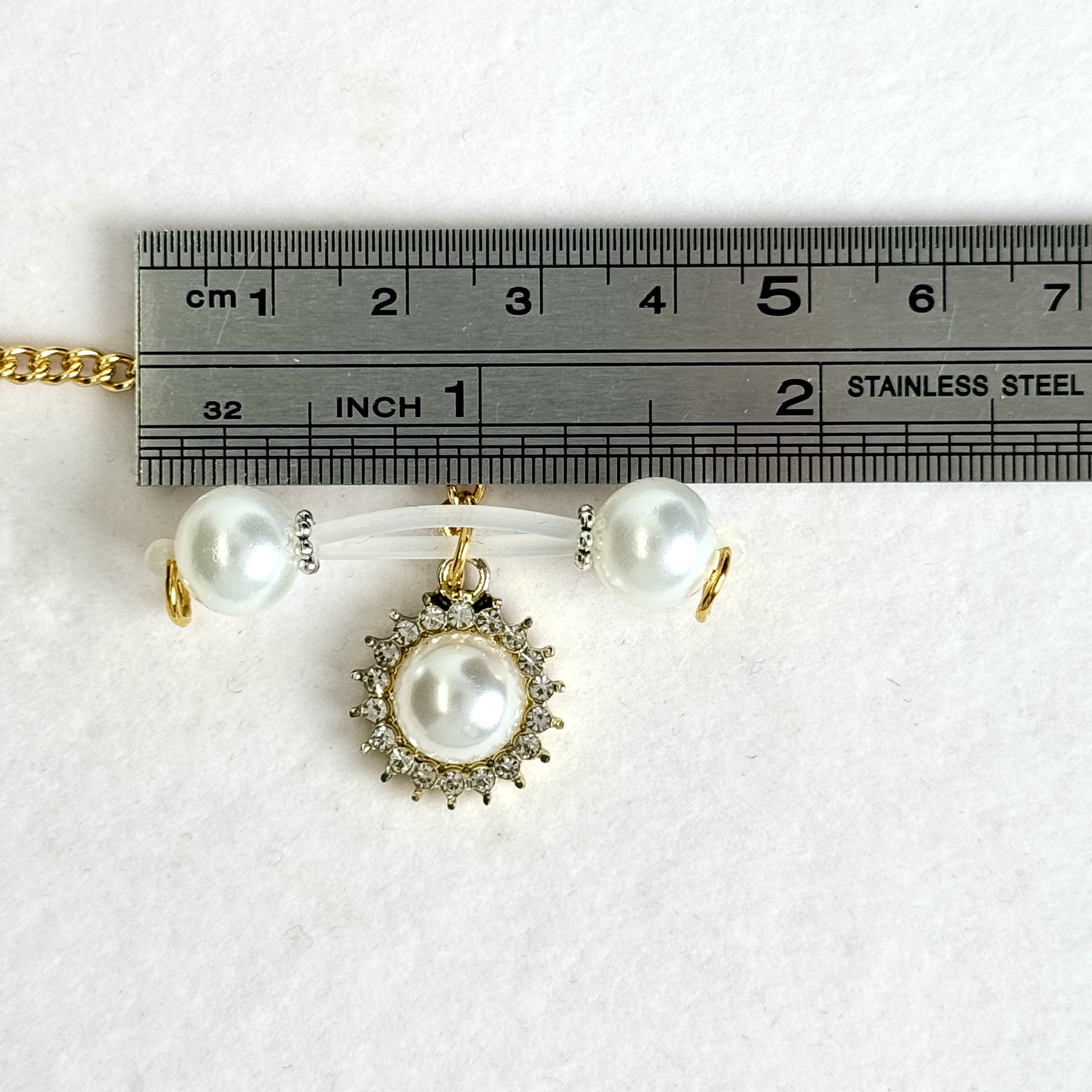 Golden Pearl Nipple Chain Jewelry