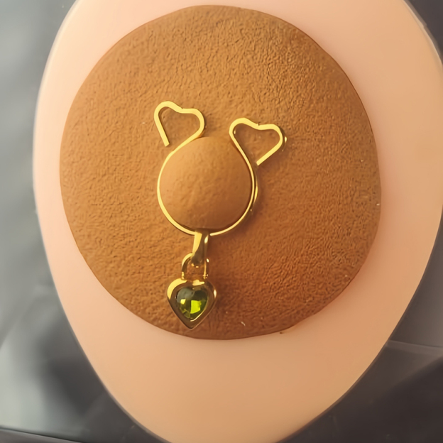 Custom December Personalized Diamond Nipple Clamp-Thyye