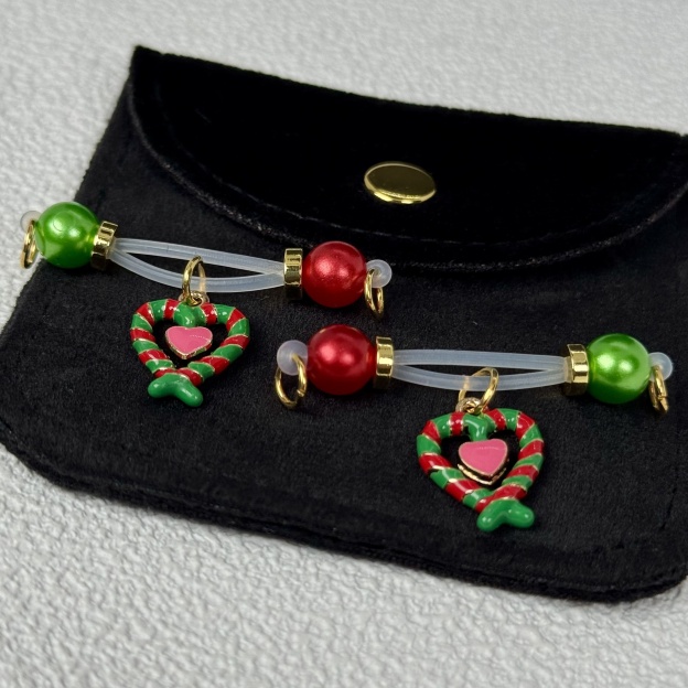 Festive Romance Dual-Bead Clamps