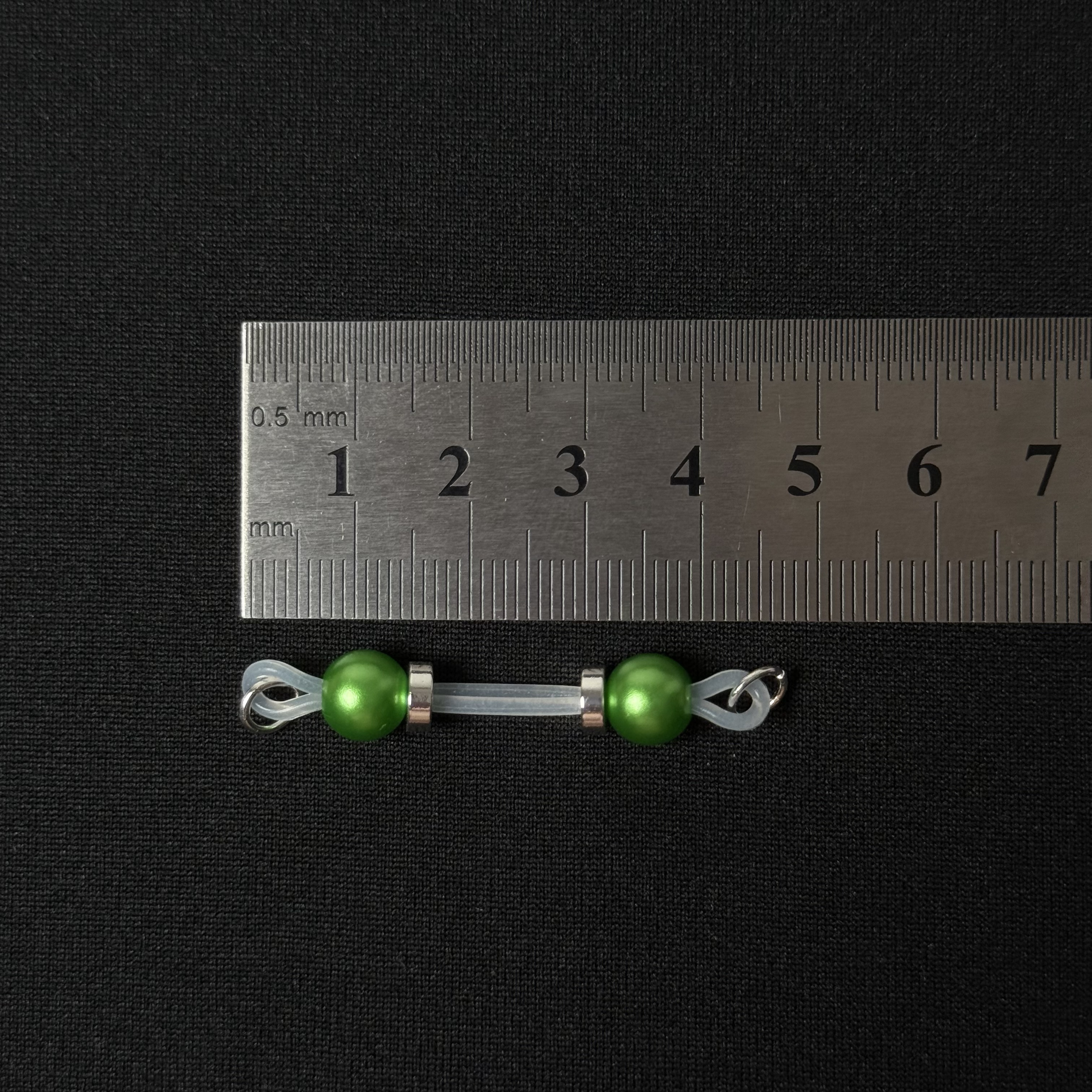 Anti-falling - New green pearl nipple decoration