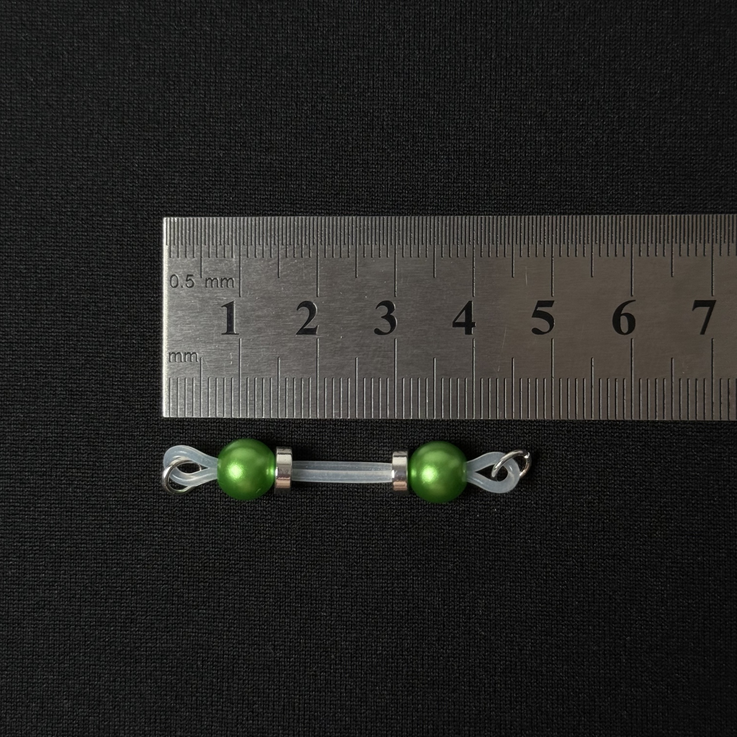 Anti-falling - New green pearl nipple decoration