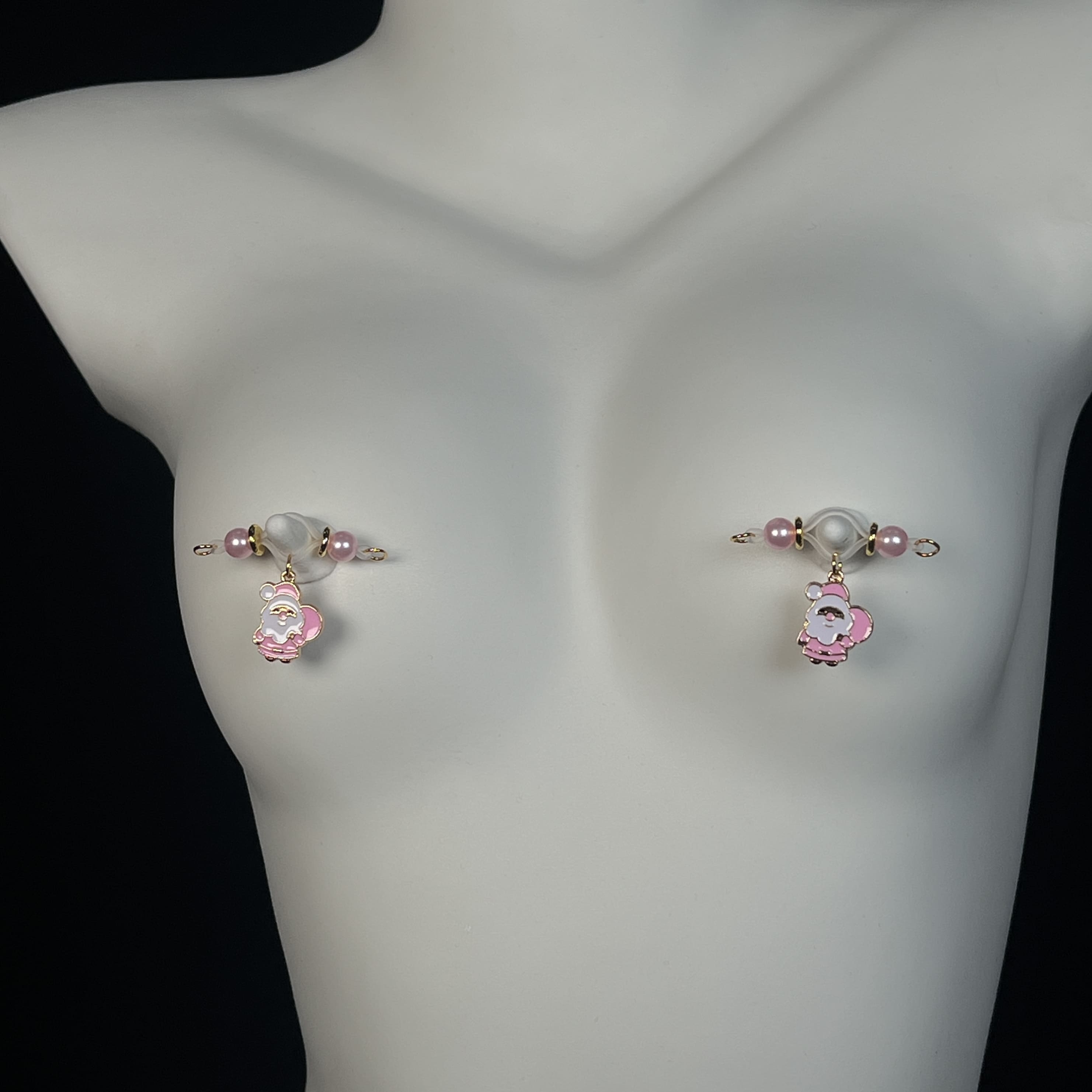 Santa’s Blush Bag Clamps🎄