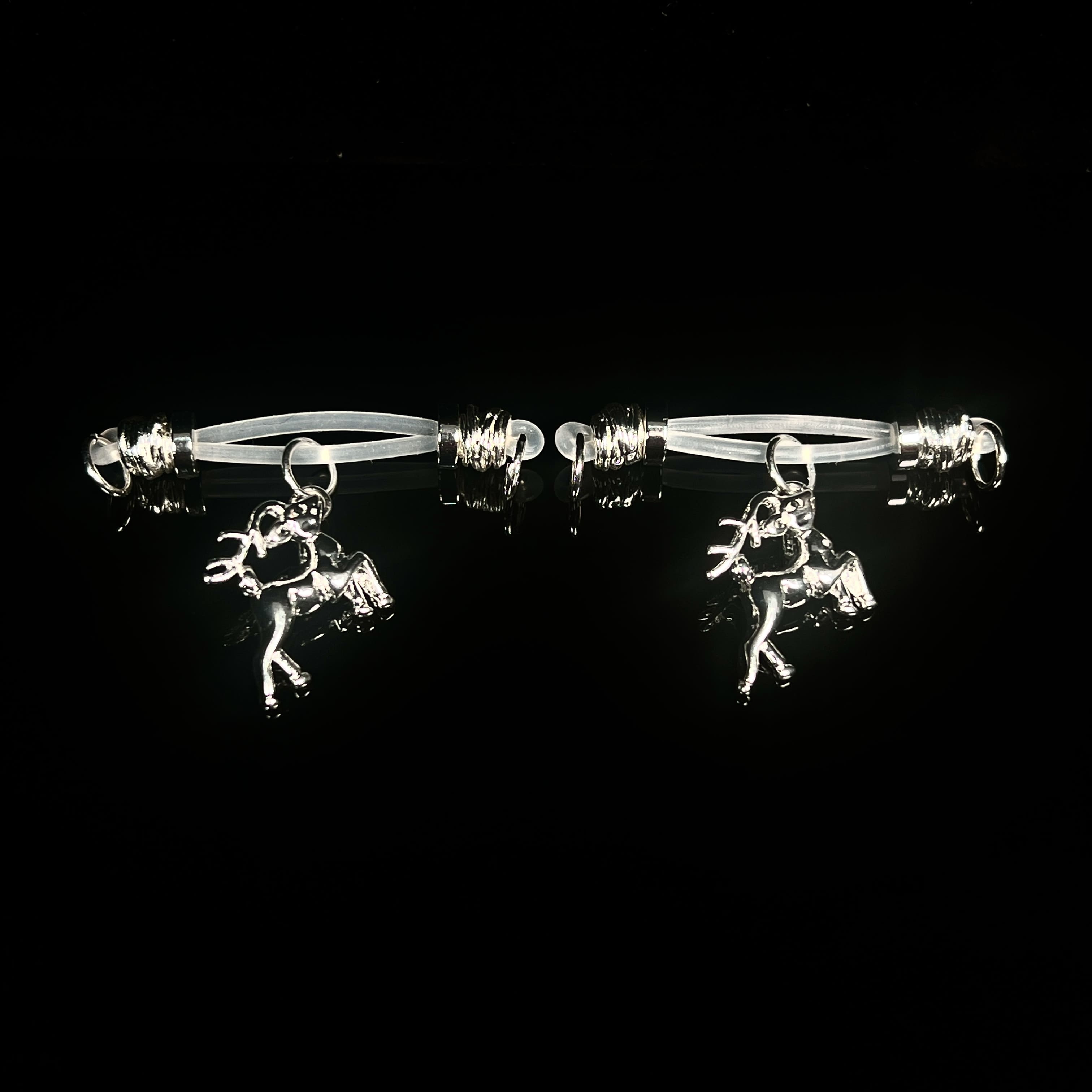 Silver Craft Deer Clip