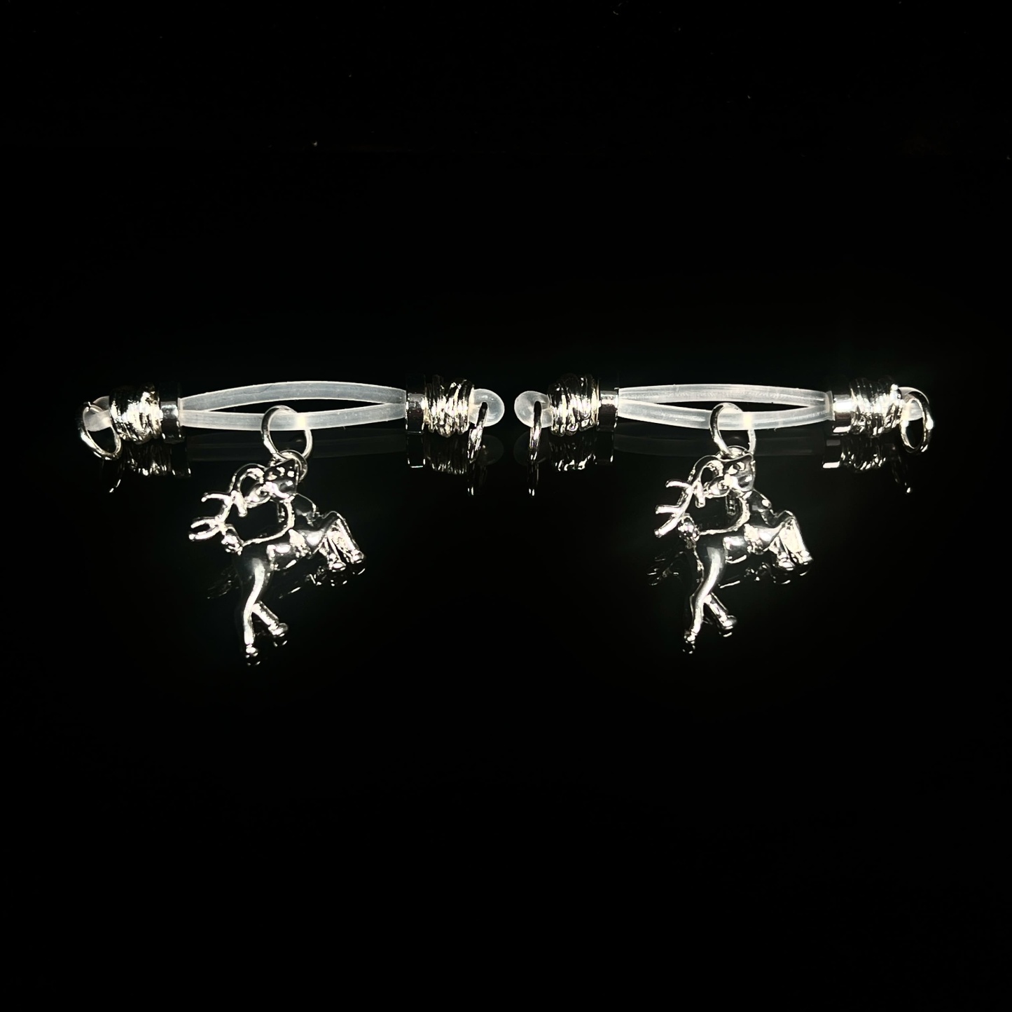 Silver Craft Deer Clip