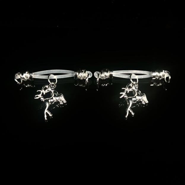 Silver Craft Deer Clip