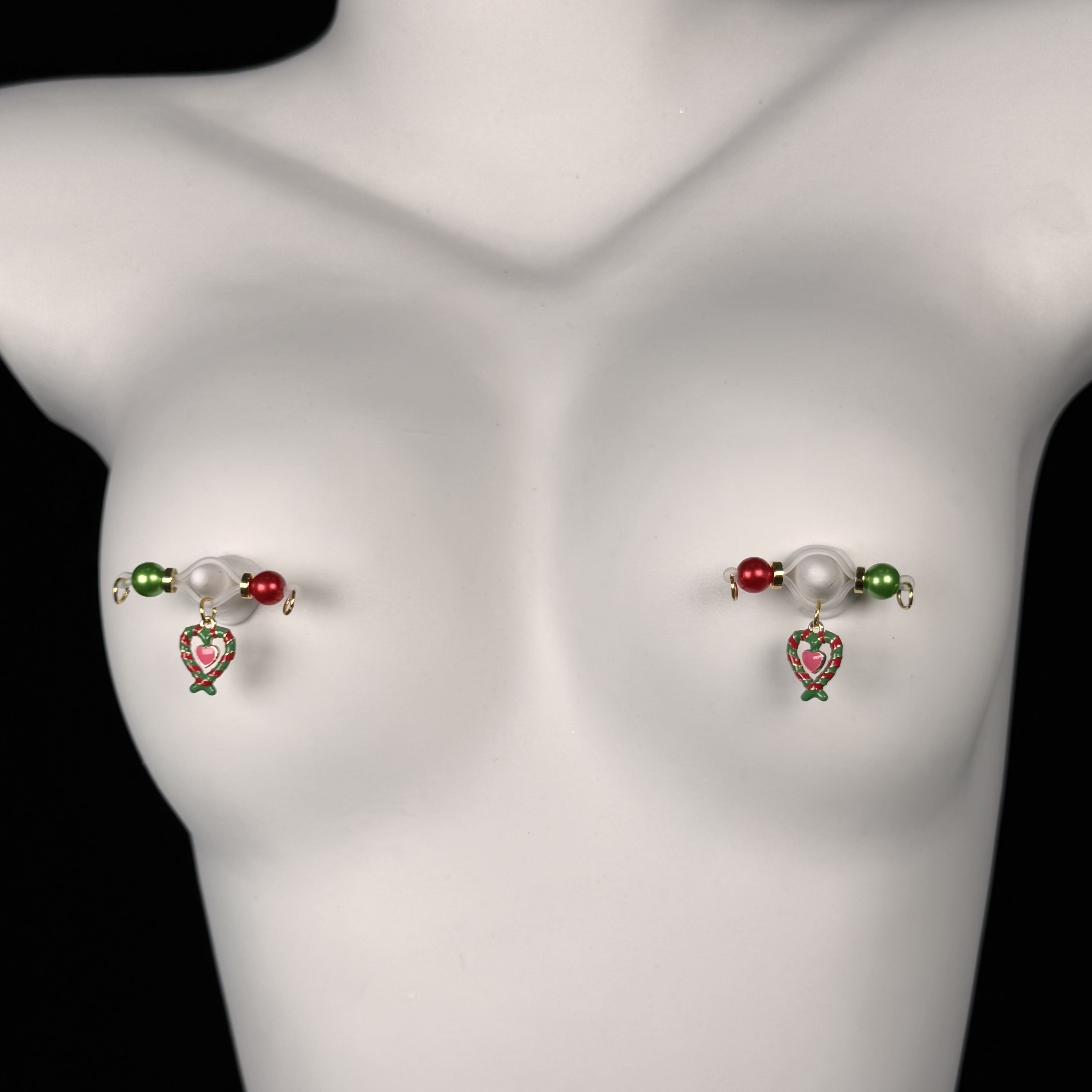 Festive Romance Dual-Bead Clamps