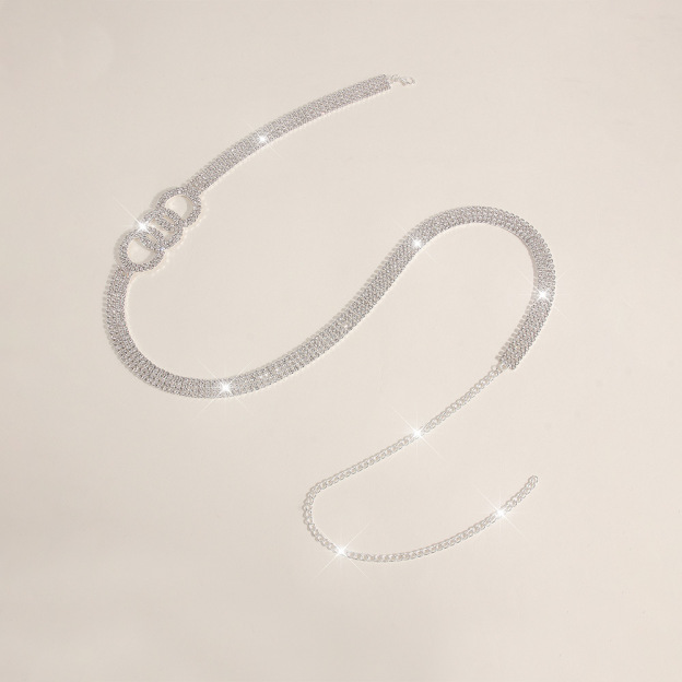 Gilded Diamond Double-Link