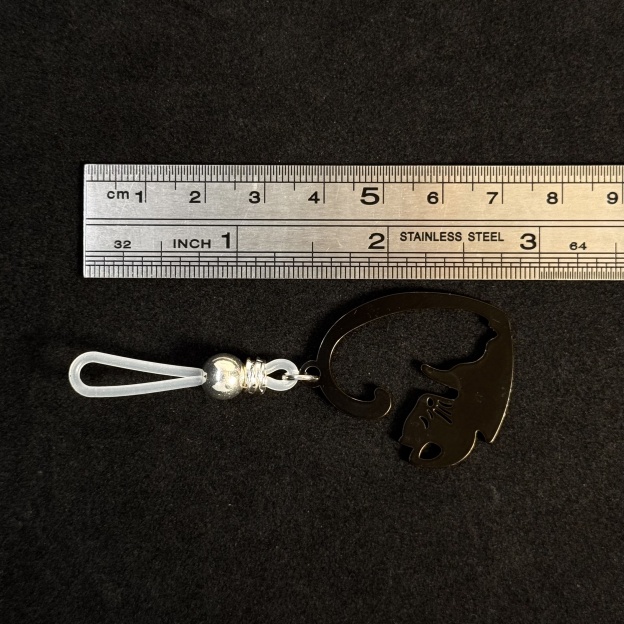 Heart-shaped cat couple nipple clamps