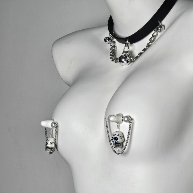 Surprise Halloween Nipple Clamps
