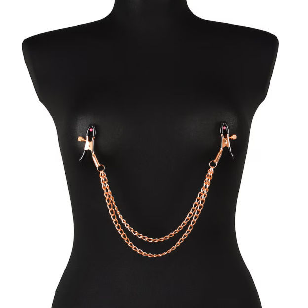 Nipple clamps with chain
