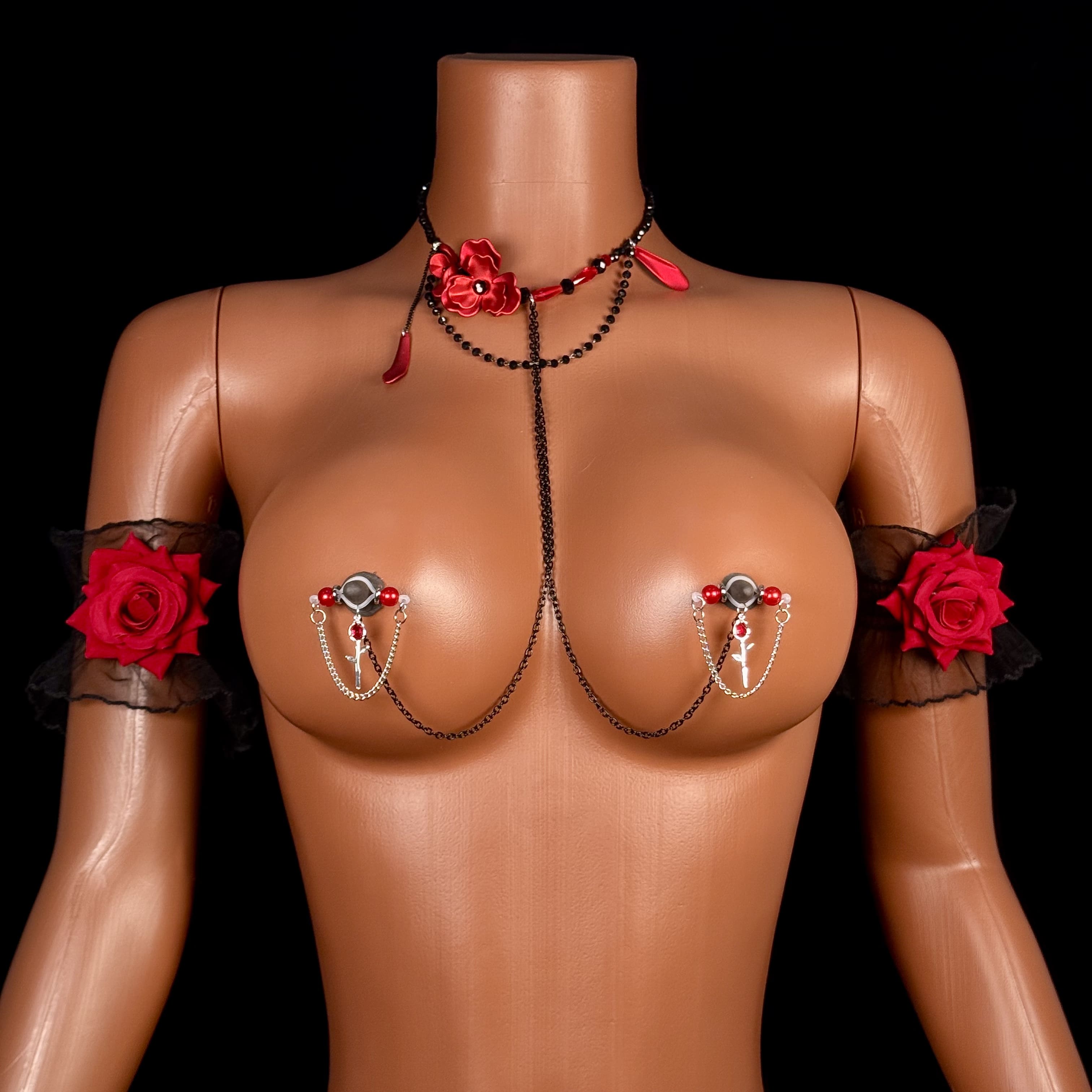 Crimson Blossom Luxe Trio