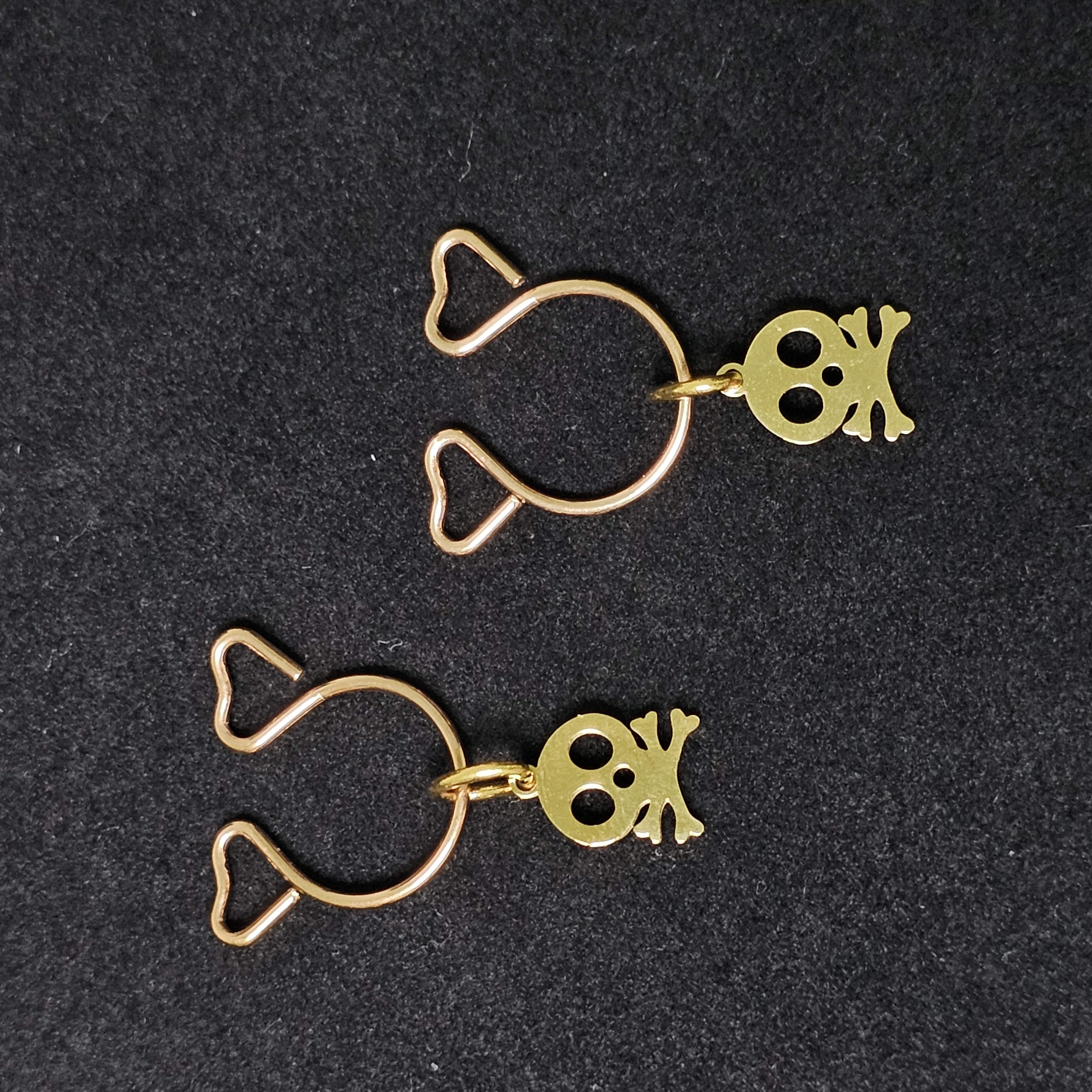 Halloween gold-plated pendant