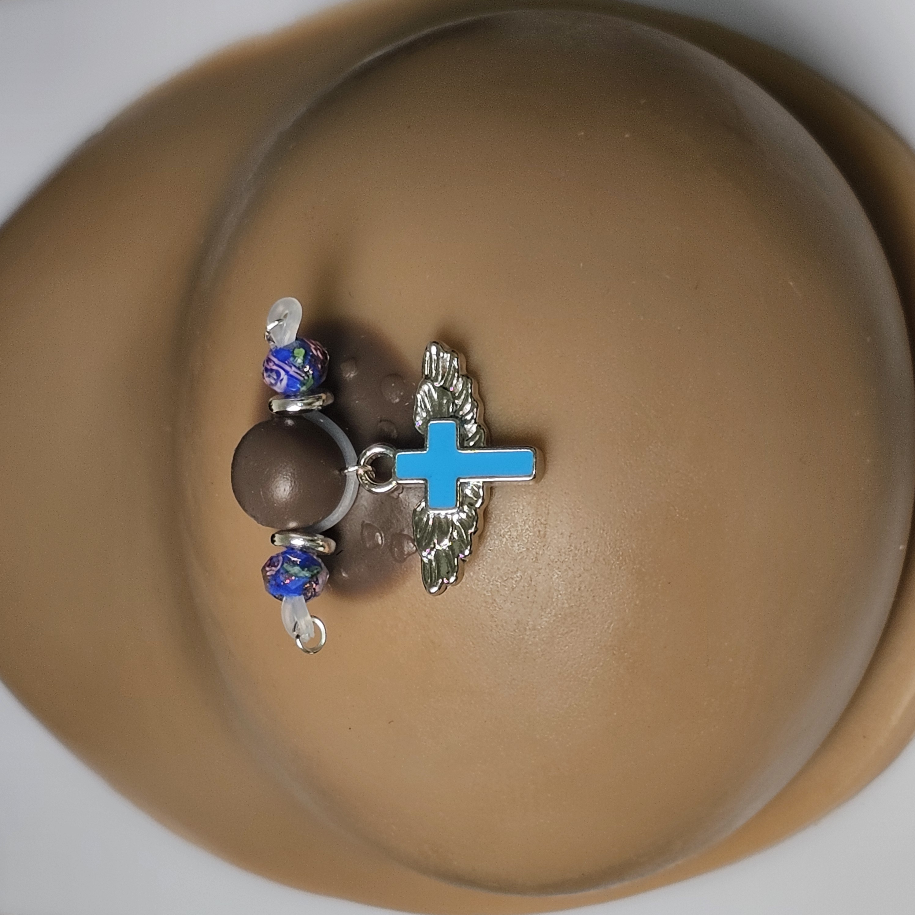 Moissanite Diamond Cross