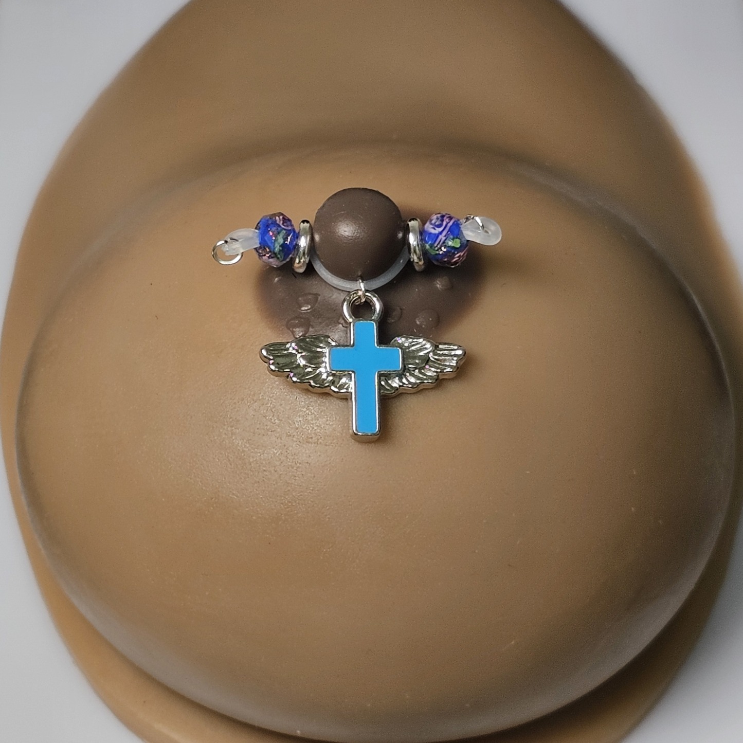 Moissanite Diamond Cross