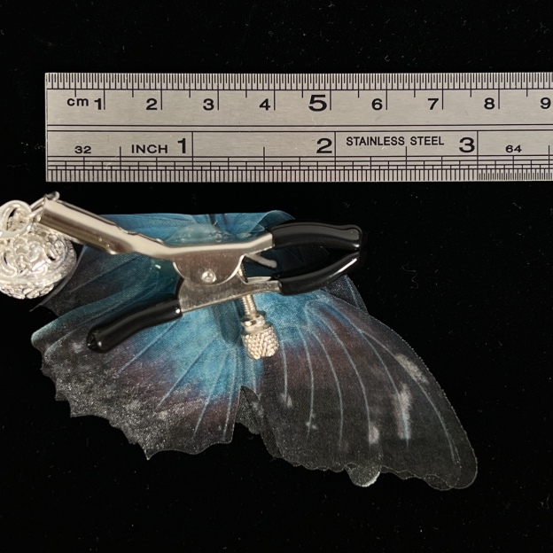 Azure Butterfly Nipple Clamps – Adjustable
