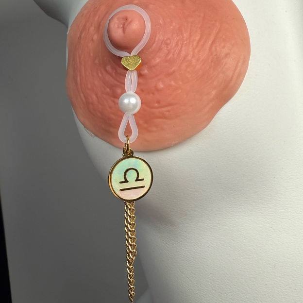 Customizable constellation nipple clamps