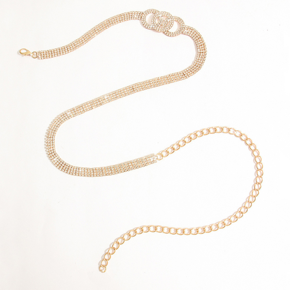 Gilded Diamond Double-Link