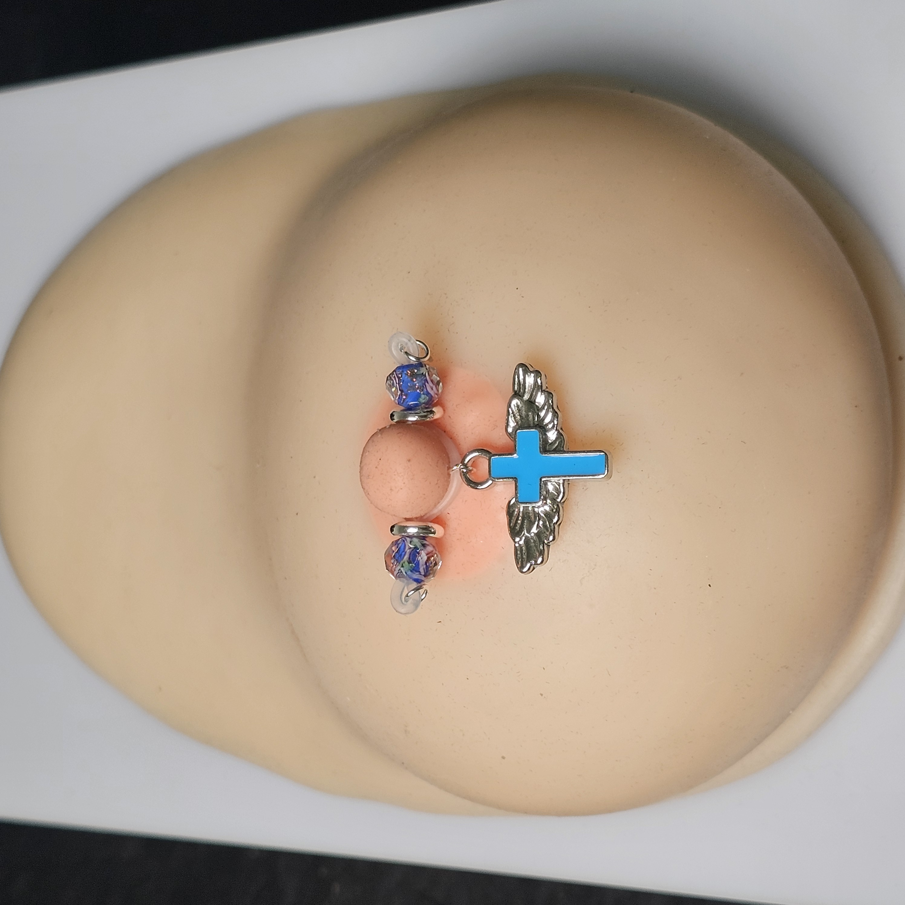 Moissanite Diamond Cross