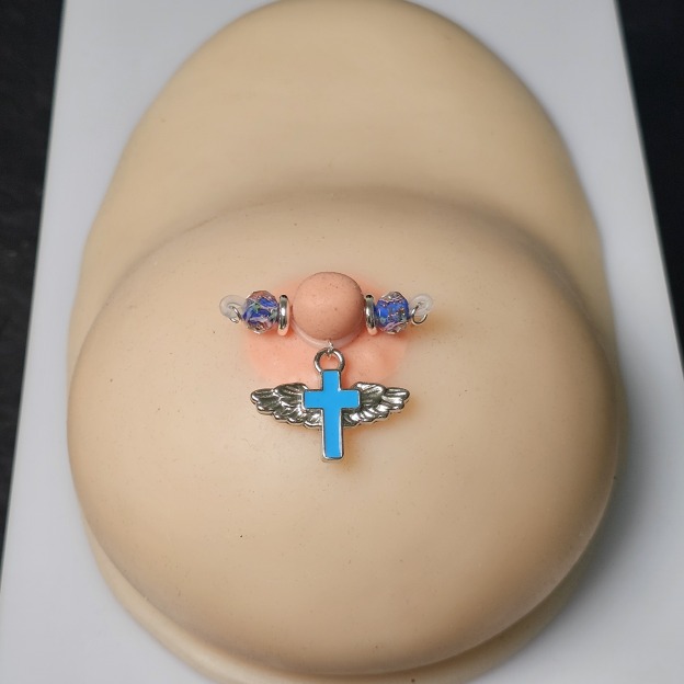 Moissanite Diamond Cross