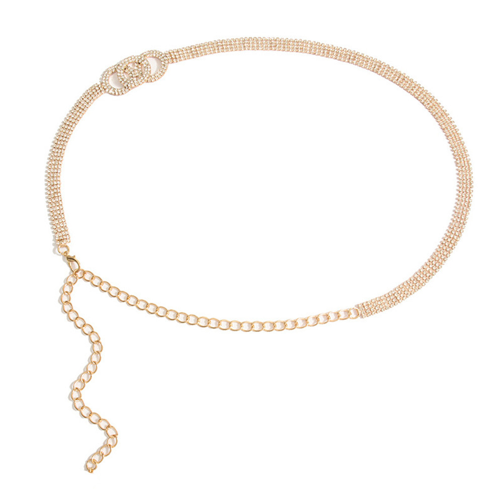 Gilded Diamond Double-Link