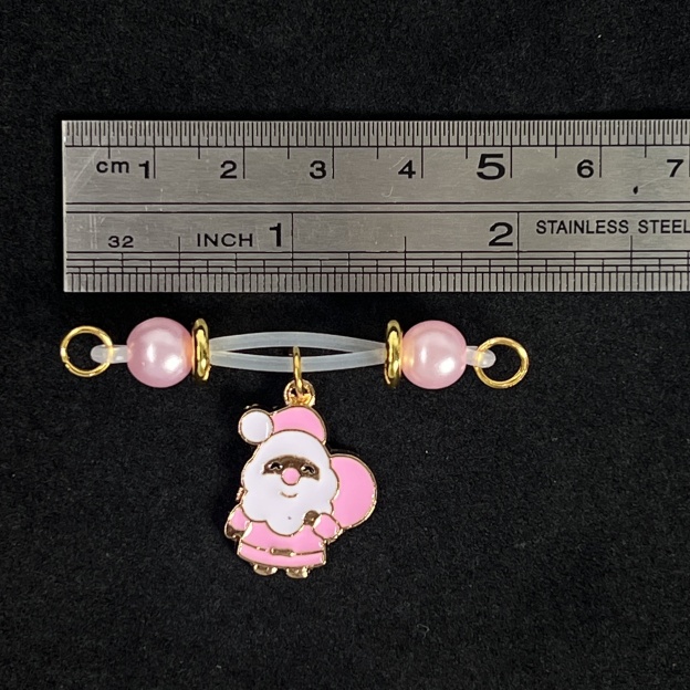 Santa’s Blush Bag Clamps🎄