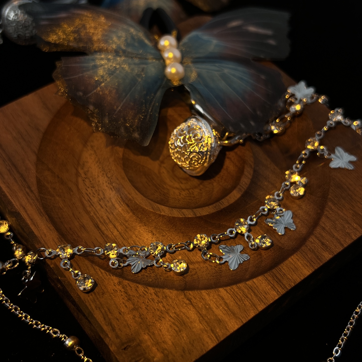 Azure Butterfly Nipple Clamps – Adjustable