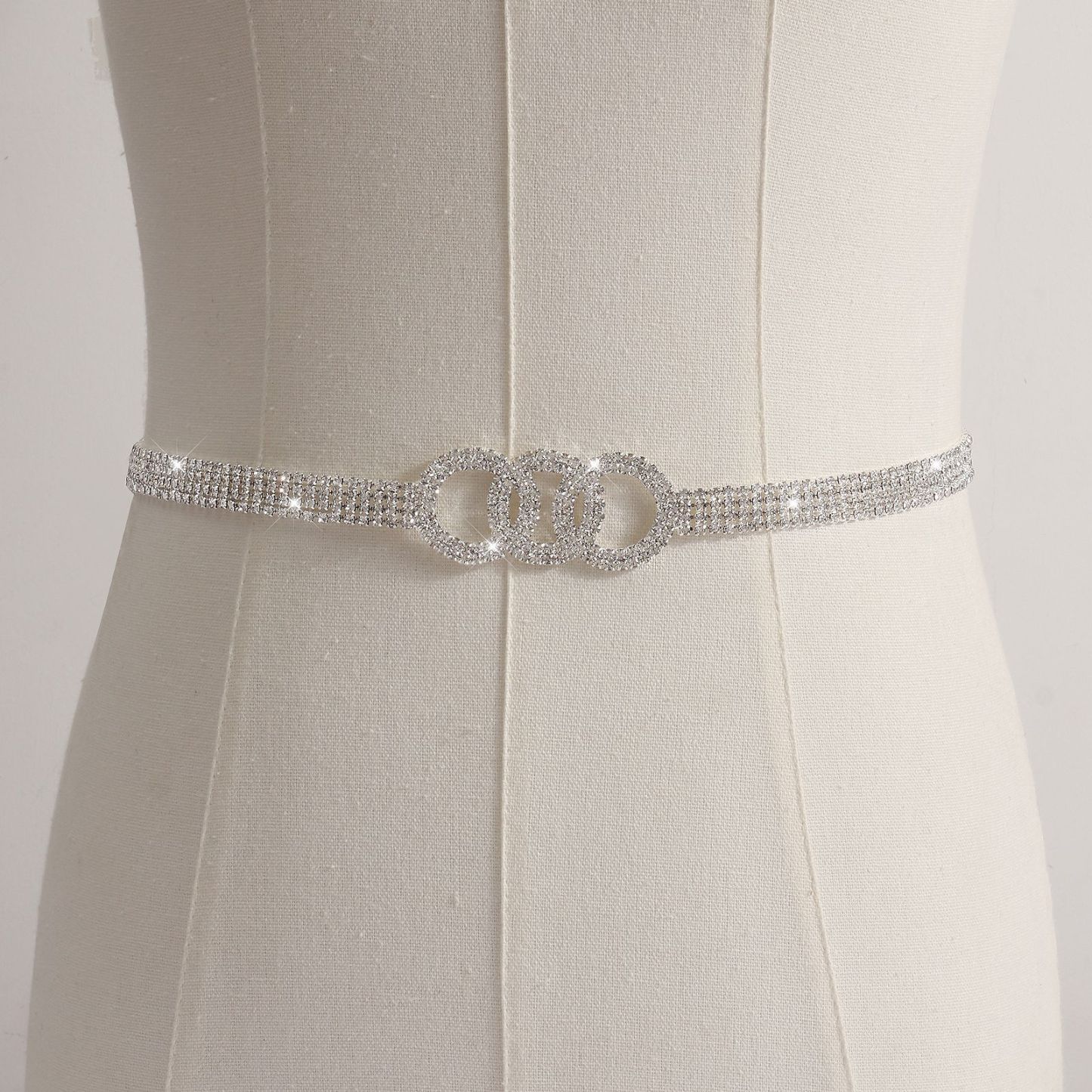 Gilded Diamond Double-Link