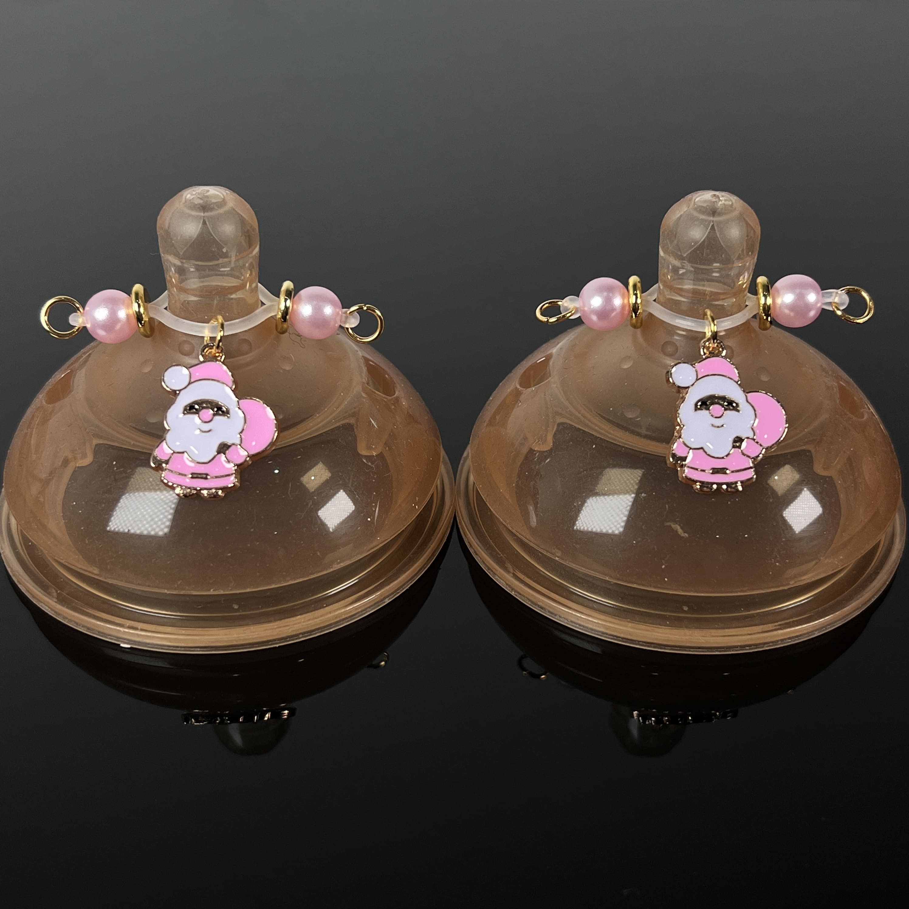 Santa’s Blush Bag Clamps🎄