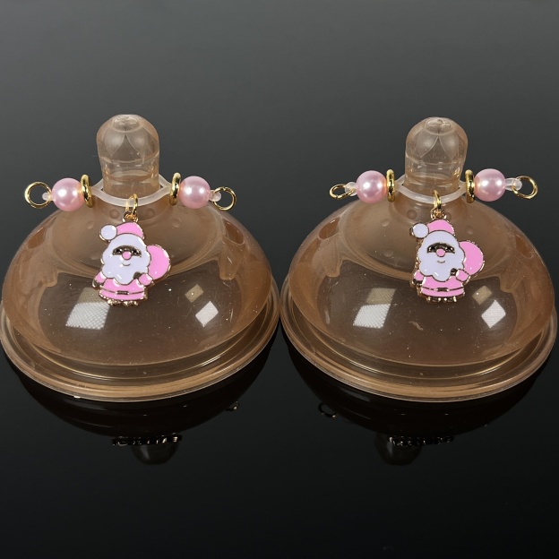 Santa’s Blush Bag Clamps🎄