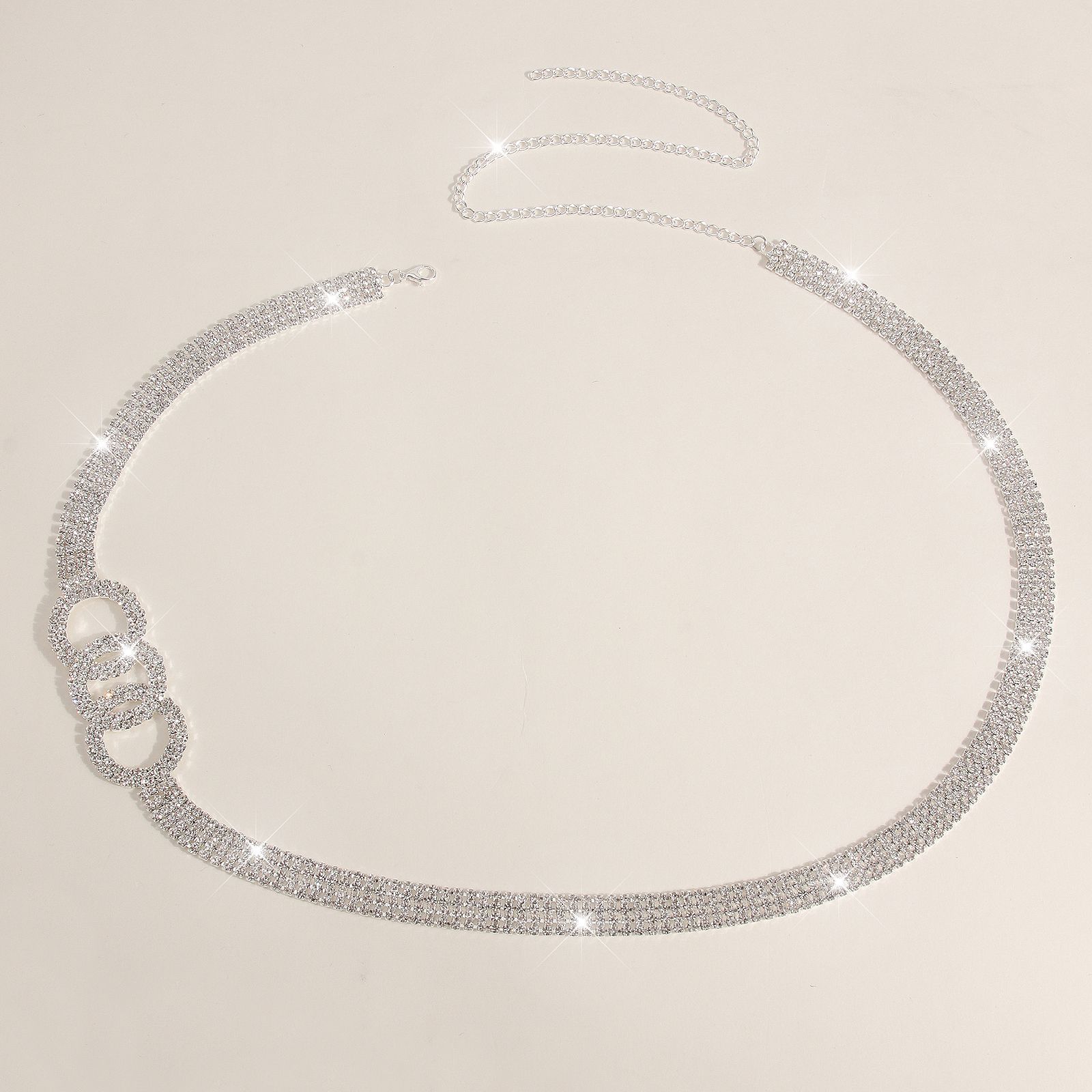 Gilded Diamond Double-Link