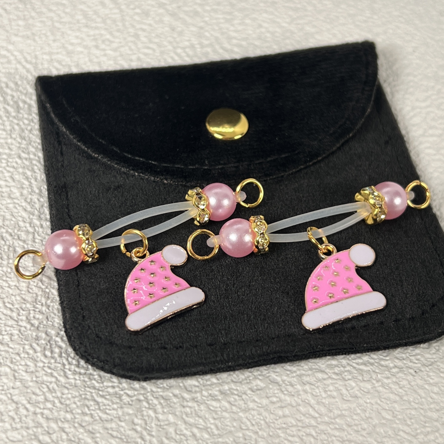 Santa’s Naughty Pink Clips