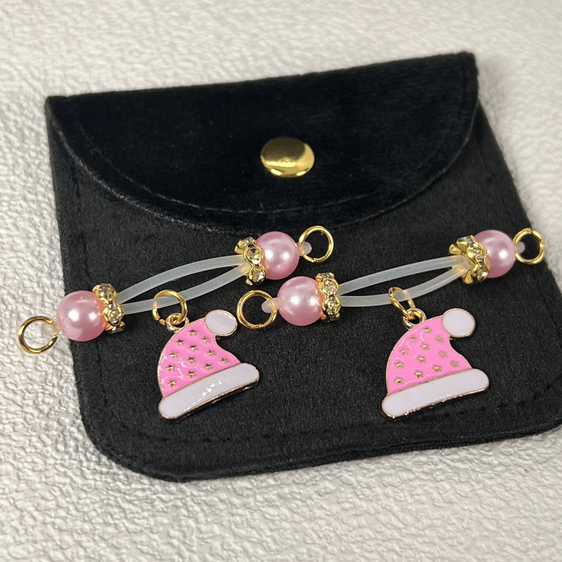 Santa’s Naughty Pink Clips