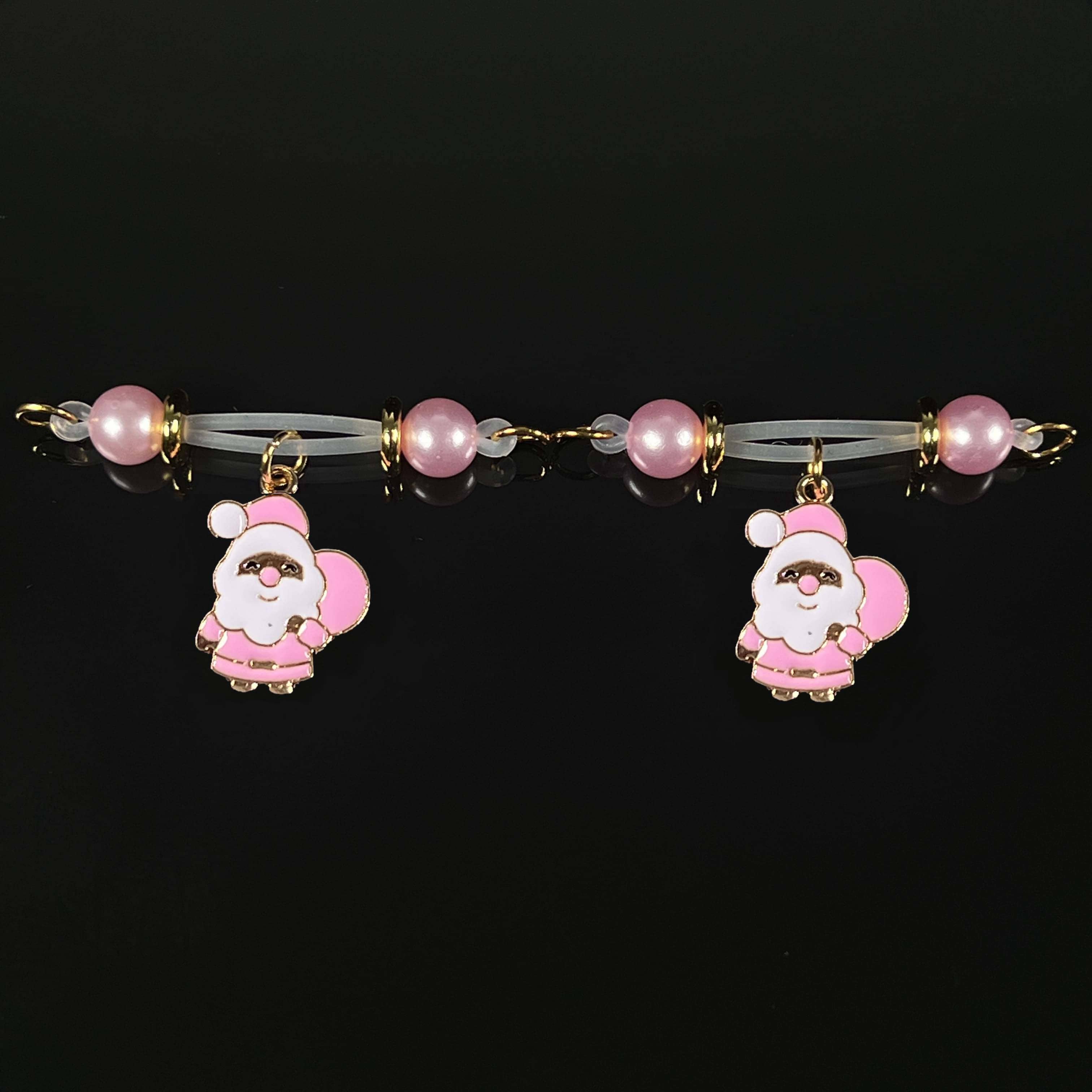 Santa’s Blush Bag Clamps🎄