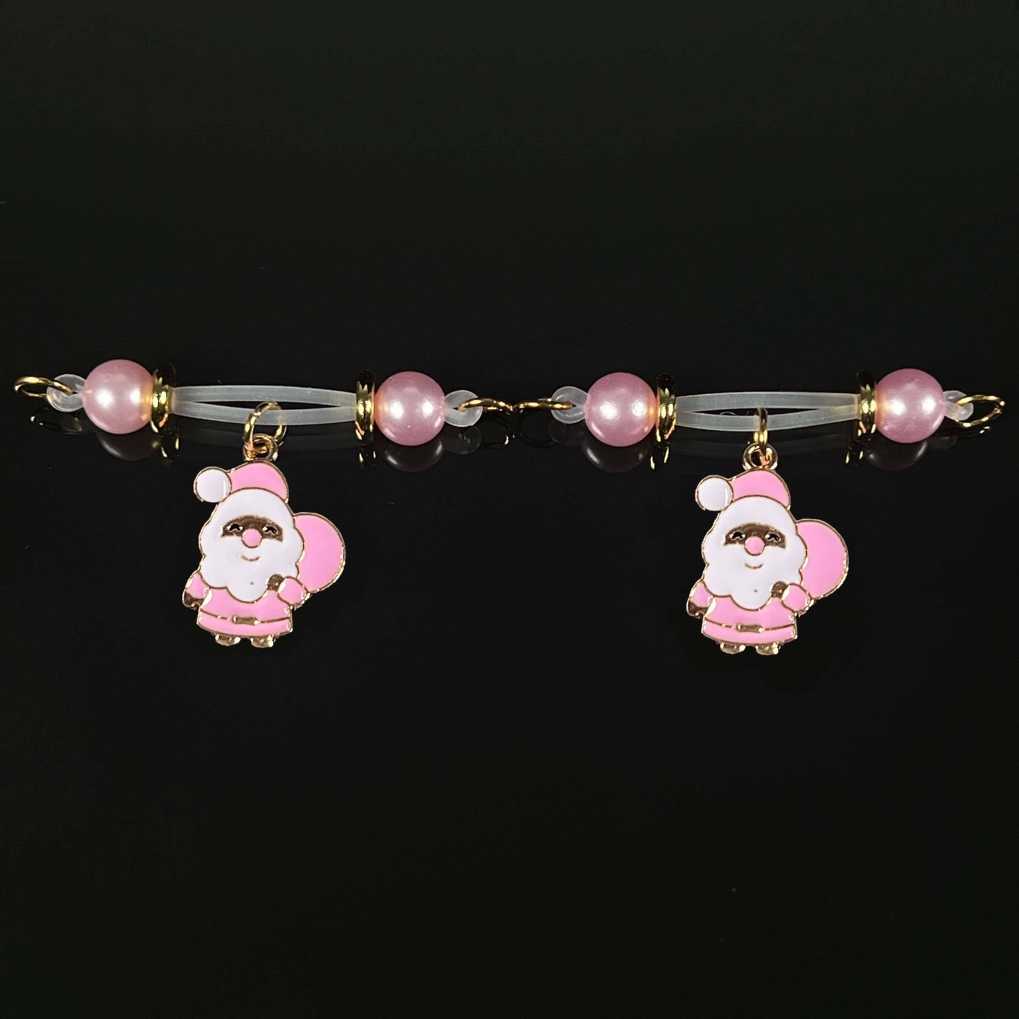 Santa’s Blush Bag Clamps🎄