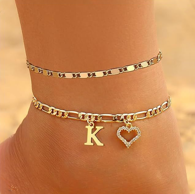 Custom Zircon Pendant Anklet