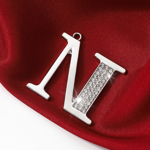 Custom Personalized Letter 'D' Navel Jewelry