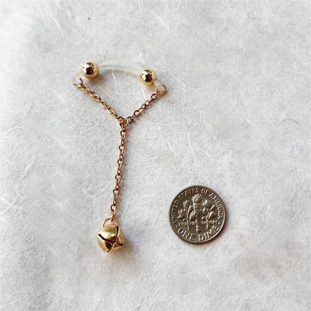 Golden Bell Non-Piercing Nipple Jewelry-Thyye