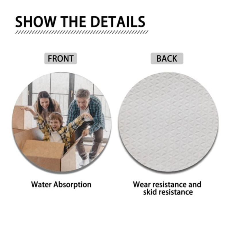 Custom 2-pack car coasters-Thyye